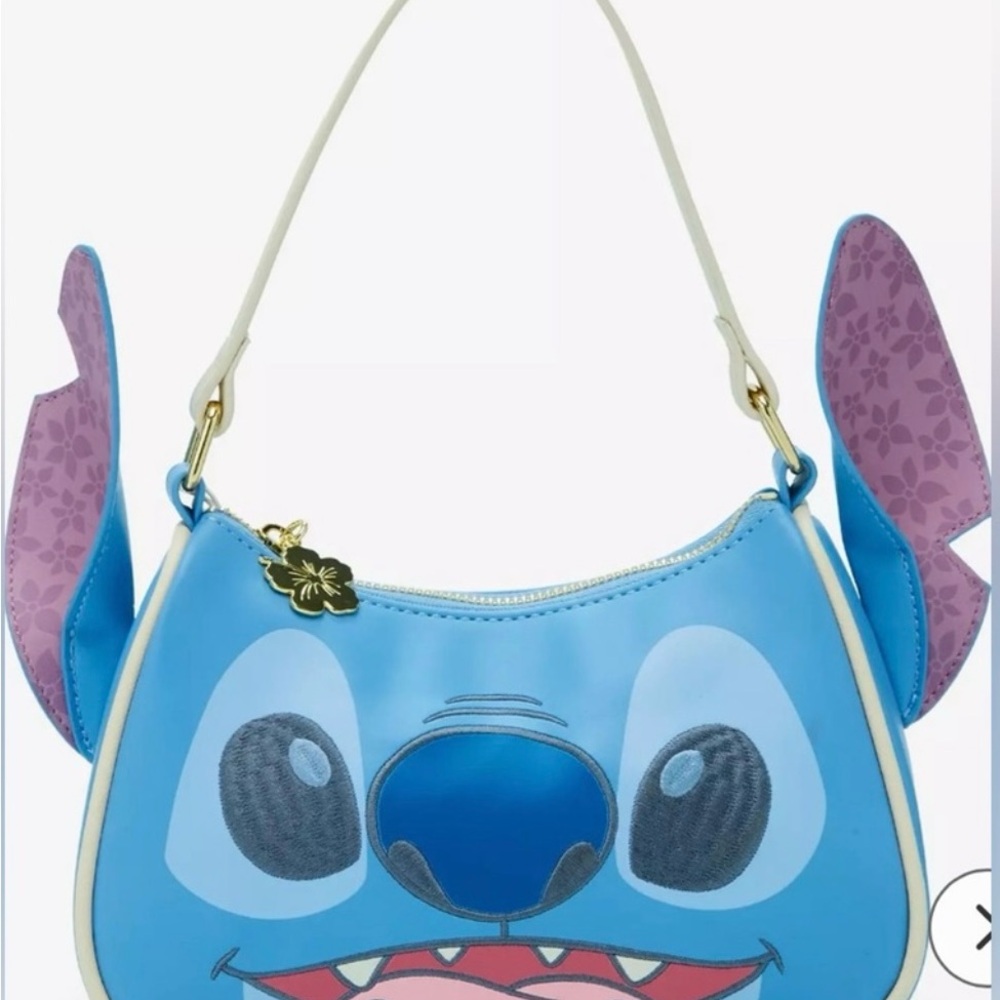 Loungefly stitch crossbody bag